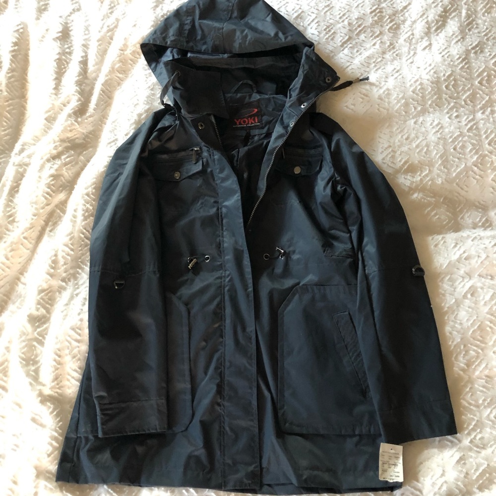 Yoki Trench Rain Jacket